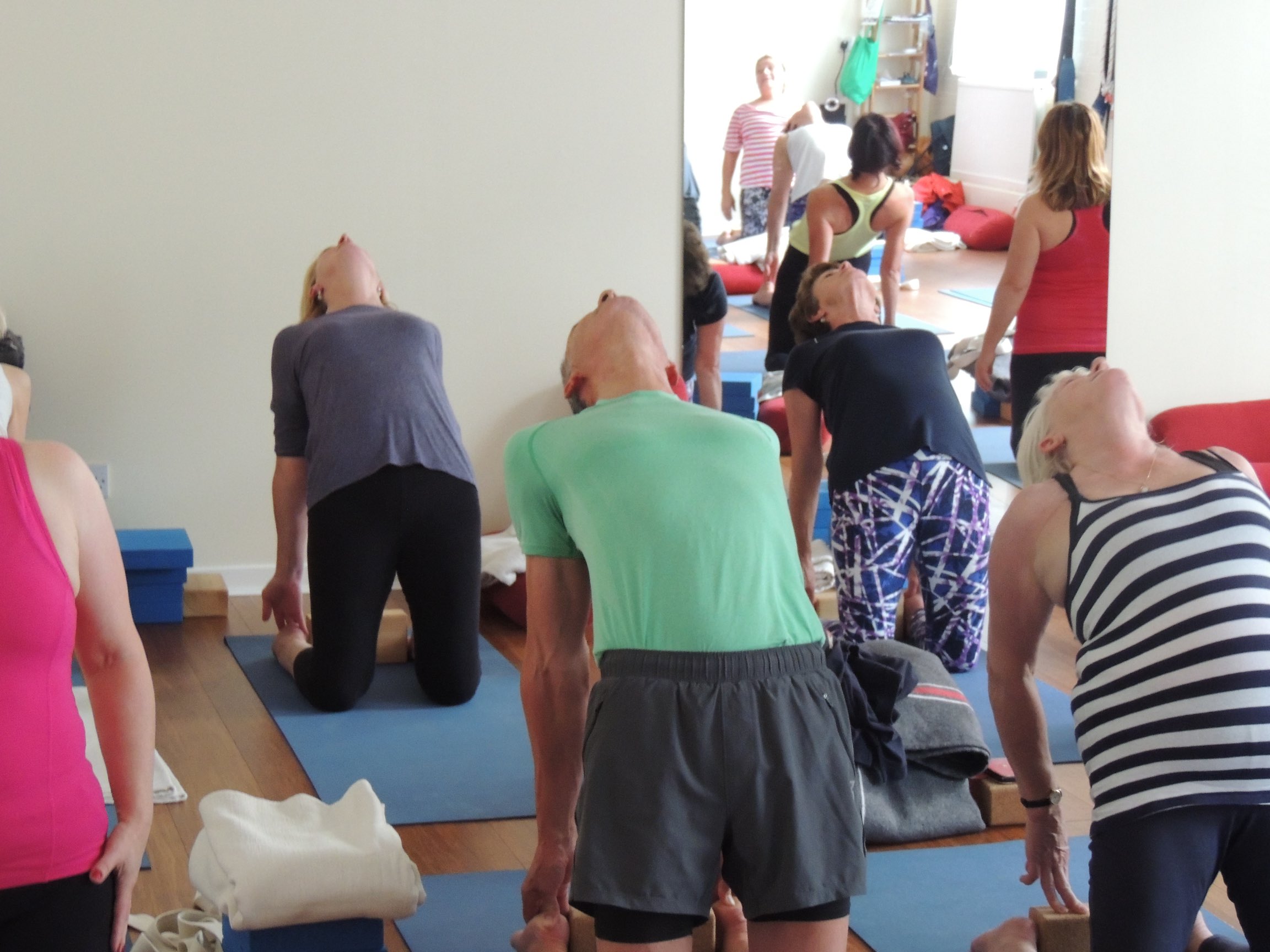 Participants Workshop Congleton Iyengar Yoga Centre